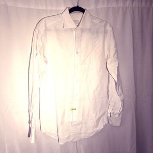 Men's Prada White shirt Size 39 / 15.5